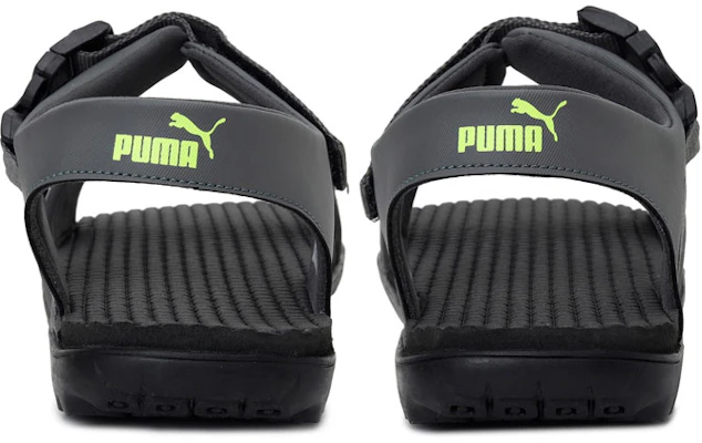 Puma Outstretch ''Klittenband Open-Teen Platte Sport Sandalen Grijs Groen'' 373643-04 Lookbook Puma Outstretch ''Klittenband Open-Teen Platte Sport Sandalen Grijs Groen'' 373643-04