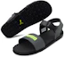 Shop Puma Outstretch ''Klittenband Open-Teen Platte Sport Sandalen Grijs Groen'' 373643-04