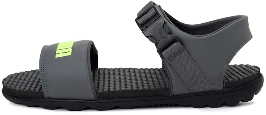 Puma Outstretch 'Velcro Open-Toe Flat Sport Sandals Grey Green' 373643-04 Buy Puma Outstretch 'Velcro Open-Toe Flat Sport Sandals Grey Green' 373643-04