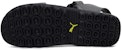 Puma Outstretch 'Sandal Sukan Buka Jari Velcro Rata Kelabu Hijau' 373643-04