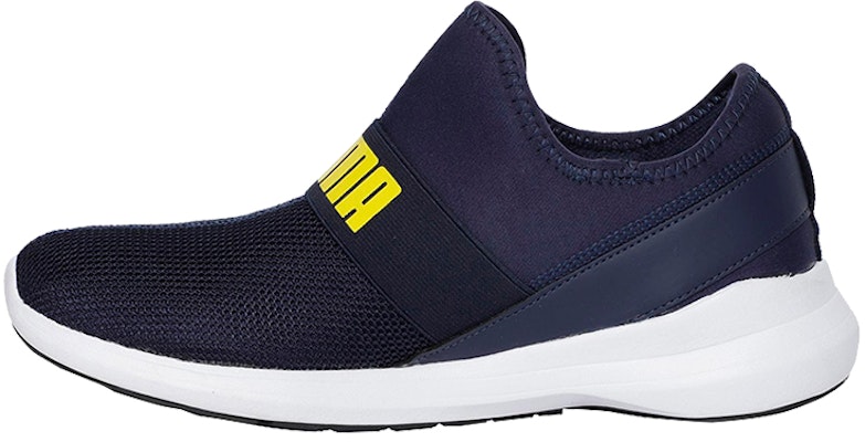 Puma Pace Slip On IDP Shoes Blue/White/Yellow 371167-02 Buy Puma Pace Slip On IDP Shoes Blue/White/Yellow 371167-02