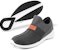 Kasut Puma Pace Slip On IDP Kelabu/Putih/Oren 371167-03