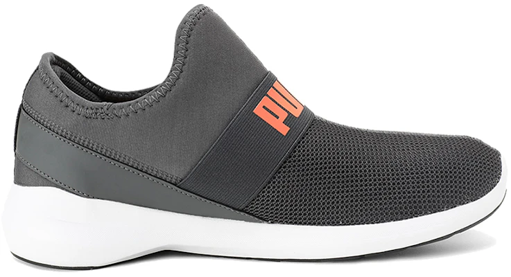 Puma Pace Slip On IDP Schuhe Grau/Weiß/Orange 371167-03 Order Puma Pace Slip On IDP Schuhe Grau/Weiß/Orange 371167-03