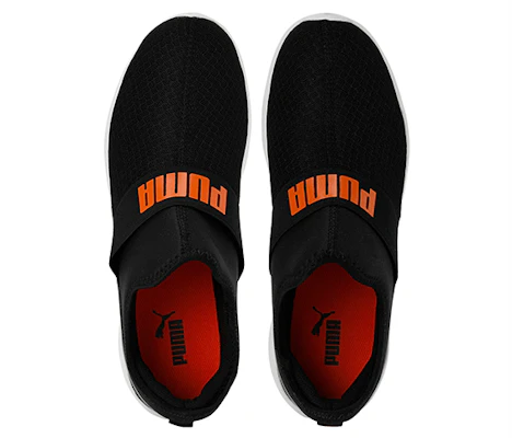 彪马 Pace Slip On 男鞋/橙色‘黑色’ 375472-01 Lookbook 彪马 Pace Slip On 男鞋/橙色‘黑色’ 375472-01