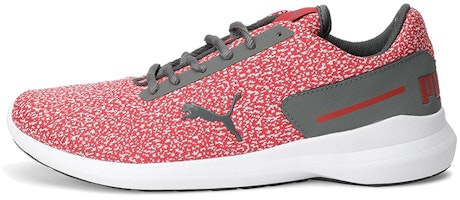 Puma Pacer El Idp Low Running Shoes Grey/Red/White 371517-02 Puma Pacer El Idp Low Running Shoes Grey/Red/White 371517-02