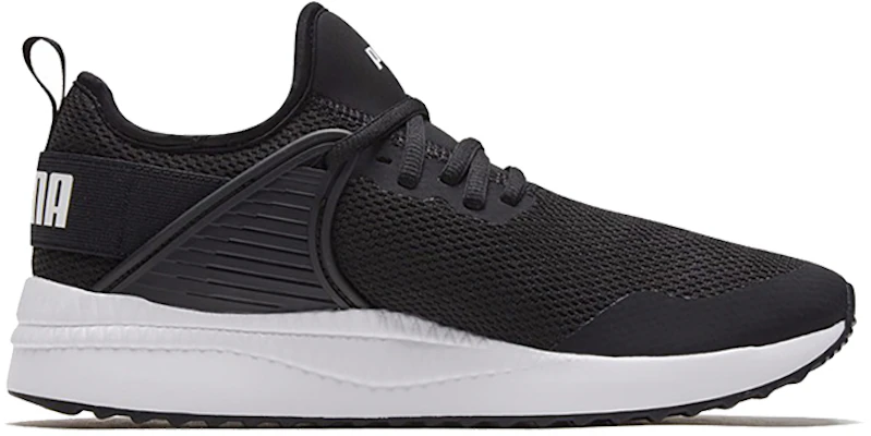 Puma Pacer Noir Blanc Baskets Basses Sneakers 369982-01 Order Puma Pacer Noir Blanc Baskets Basses Sneakers 369982-01