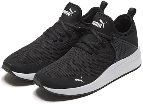 Puma Pacer Noir Blanc Baskets Basses Sneakers 369982-01 Lookbook Puma Pacer Noir Blanc Baskets Basses Sneakers 369982-01