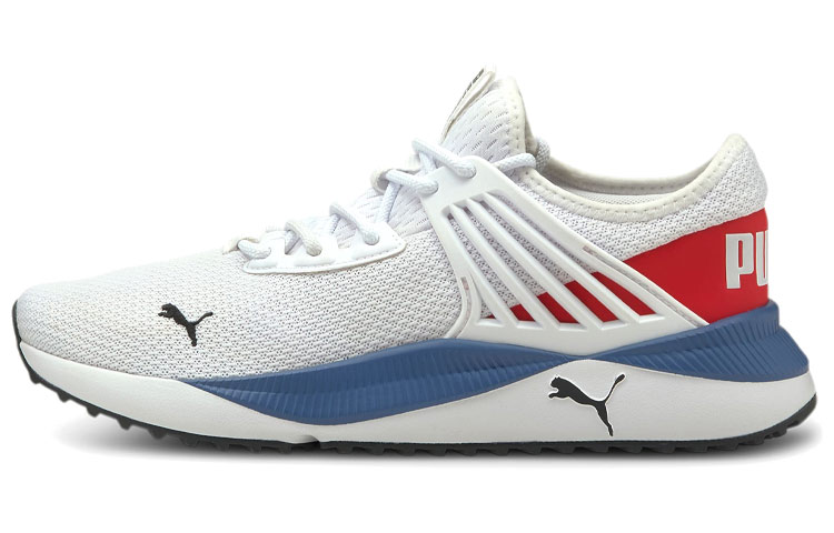 Buy PUMA Pacer Future 運動 防滑 低筒 跑步鞋 男款 白藍紅