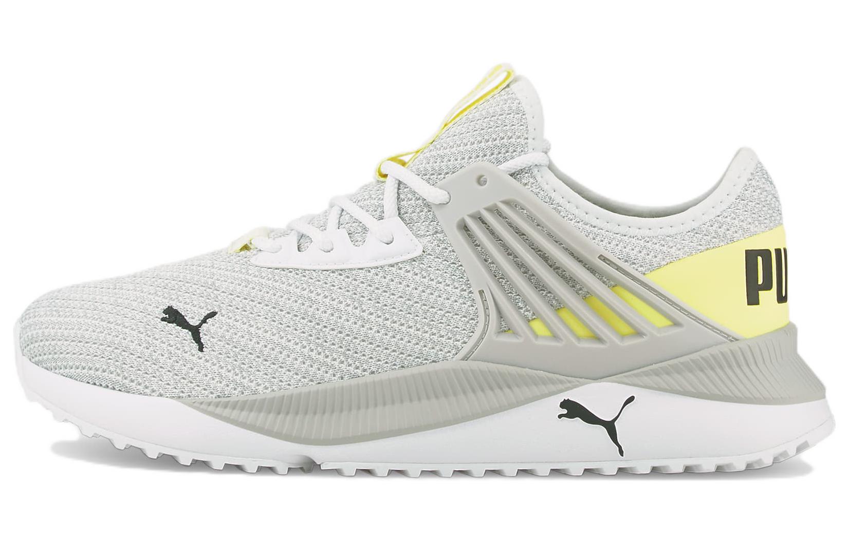 Buy PUMA Pacer Future 雙面針織 低筒 跑步鞋 男女款 灰黃色