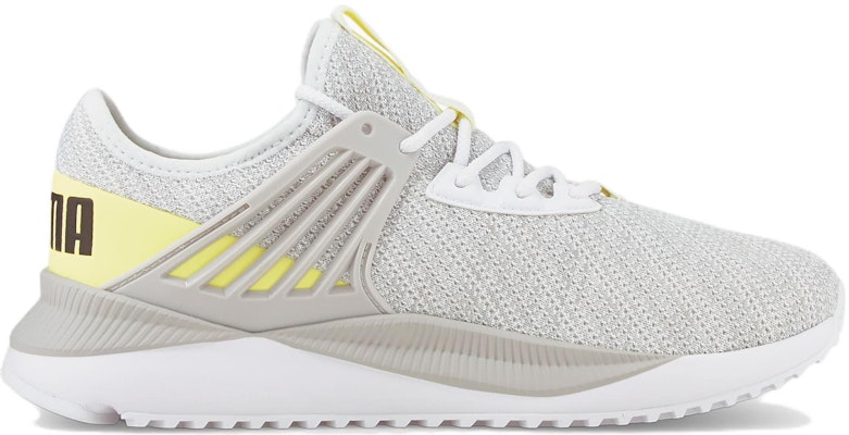 PUMA Pacer Future 雙面針織 低筒 跑步鞋 男女款 灰黃色 Order PUMA Pacer Future 雙面針織 低筒 跑步鞋 男女款 灰黃色