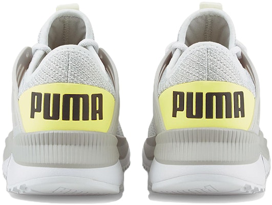 PUMA Pacer Future 雙面針織 低筒 跑步鞋 男女款 灰黃色 Shop PUMA Pacer Future 雙面針織 低筒 跑步鞋 男女款 灰黃色