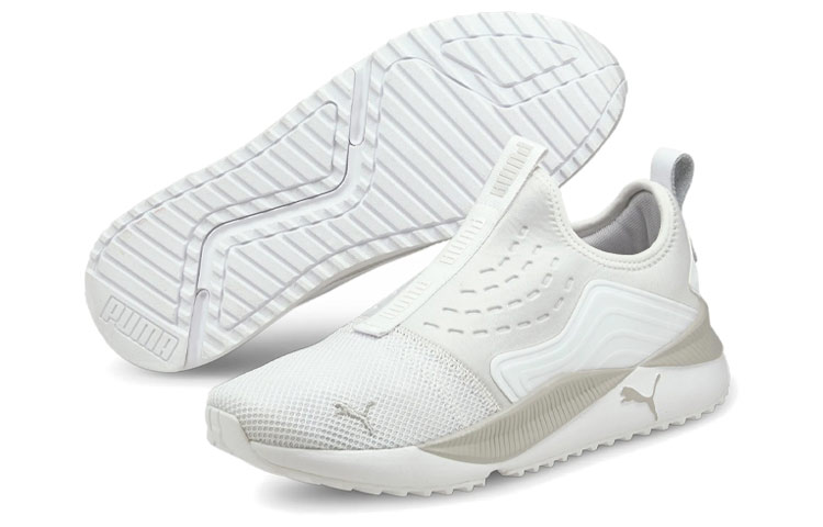 Lookbook Puma Pacer Future Slip-On ''Weiß Grau Violett'' 382230-02
