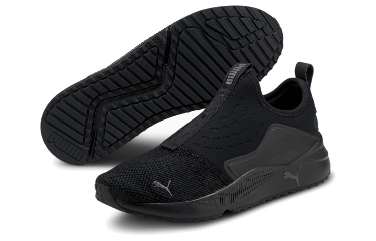 Lookbook 彪馬 Pacer Future 一脚蹬 平衡 低帮 跑步鞋 男女同款 黑