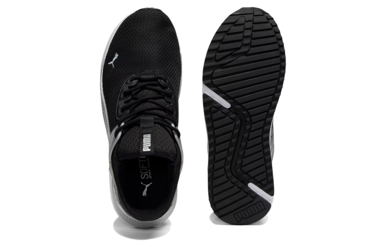 Shop Puma Pacer Future Wide 'Hitam Perak' 386453-37