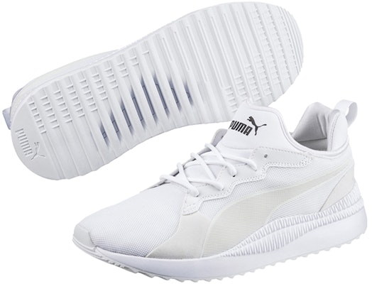 Puma Pacer Next Low Running Shoes Khaki/White 363703-08 Shop Puma Pacer Next Low Running Shoes Khaki/White 363703-08