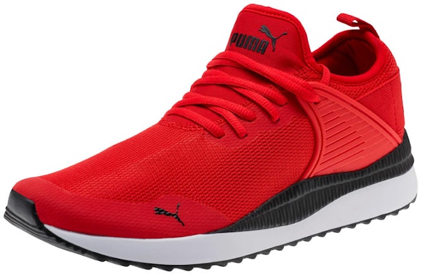 Puma Pacer Next Cage 耐磨低筒運動休閒鞋 紅 Lookbook Puma Pacer Next Cage 耐磨低筒運動休閒鞋 紅