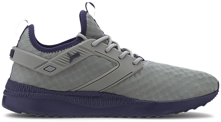 Puma Pacer Next Excel Core Kasut Lari Low-Top Kelabu/Biru 370009-14 Order Puma Pacer Next Excel Core Kasut Lari Low-Top Kelabu/Biru 370009-14