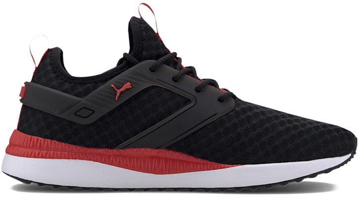 Puma Pacer Next Excel Core Sneakers Black/Red 370009-07 Order Puma Pacer Next Excel Core Sneakers Black/Red 370009-07