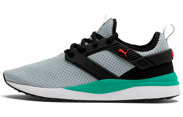 Puma Pacer Next Excel Mesh Training Shoes Grey/Green 370208-06