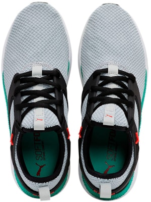 Puma Pacer Next Excel Mesh Training Shoes Grey/Green 370208-06 Order Puma Pacer Next Excel Mesh Training Shoes Grey/Green 370208-06
