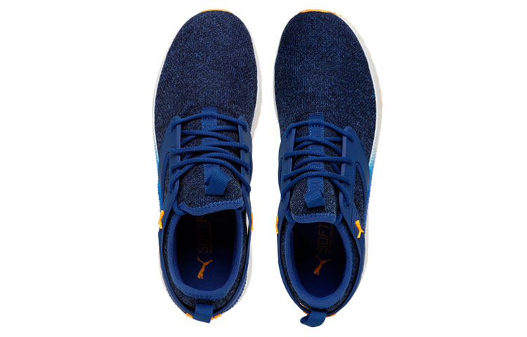 Lookbook プーマ Pacer Next Excel VariKnit 青黄 369121-02