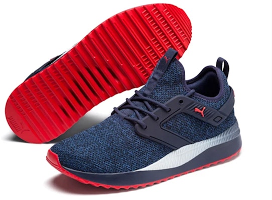 Sneakers Puma Pacer Next Excel VariKnit Biru 369121-07 Lookbook Sneakers Puma Pacer Next Excel VariKnit Biru 369121-07