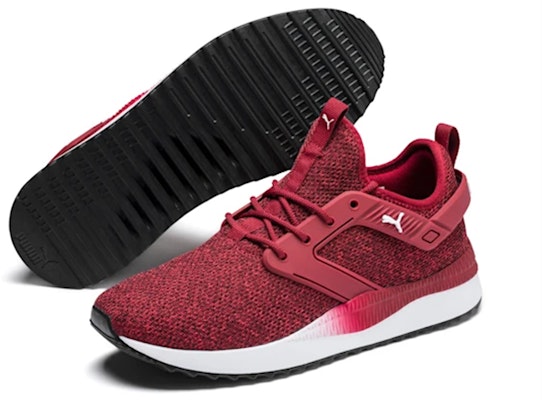 Puma Pacer Next Excel VariKnit Sneakers Cherry Red 369121-05 Lookbook Puma Pacer Next Excel VariKnit Sneakers Cherry Red 369121-05