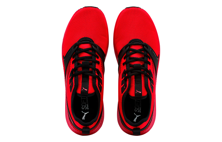 Lookbook Puma Pacer Next Ffwd Lauf-Sneaker Schwarz/Rot. 373113-09