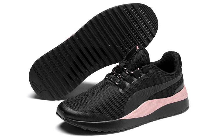 Lookbook Puma Pacer Next Fs SoftFoam 輕便耐磨舒適 低幫運動鞋 黑粉