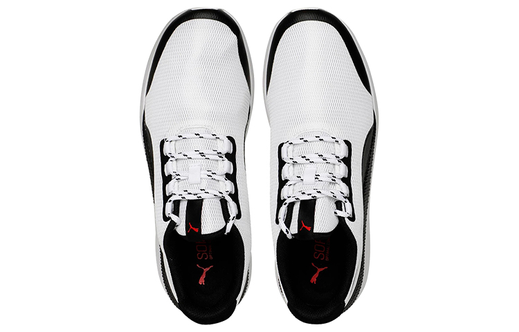 Lookbook Puma Pacer Next Fs Softfoam Lage Hardloopschoenen Zwart/Wit 368073-02
