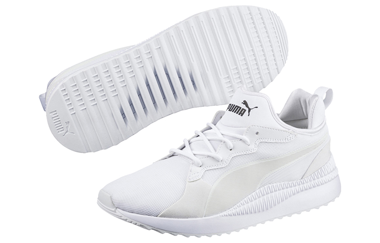 Shop 彪马 Pacer Next 低筒運動鞋 白卡其