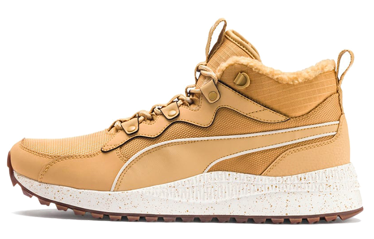 Puma Pacer Next Sb Wtr Mid-Cut Running Shoes Brown/White 366936-04