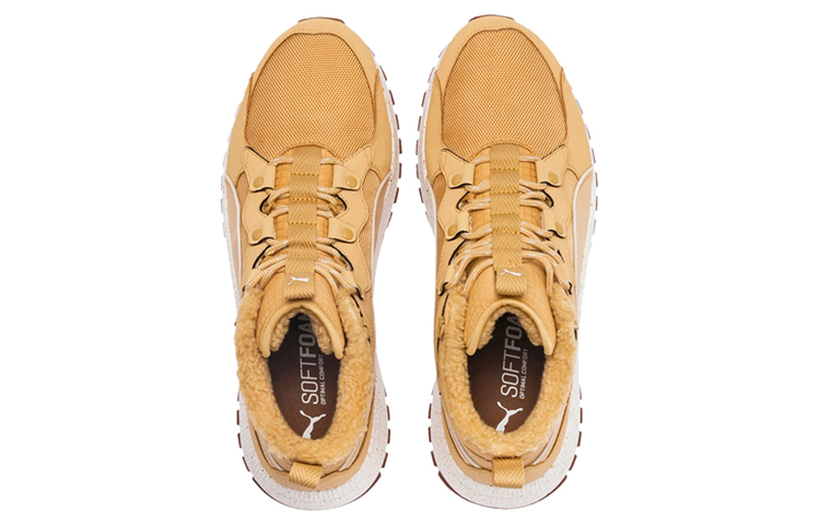 Lookbook Scarpe Puma Pacer Next Sb Wtr Mid-Cut Running Marroni/Bianche 366936-04