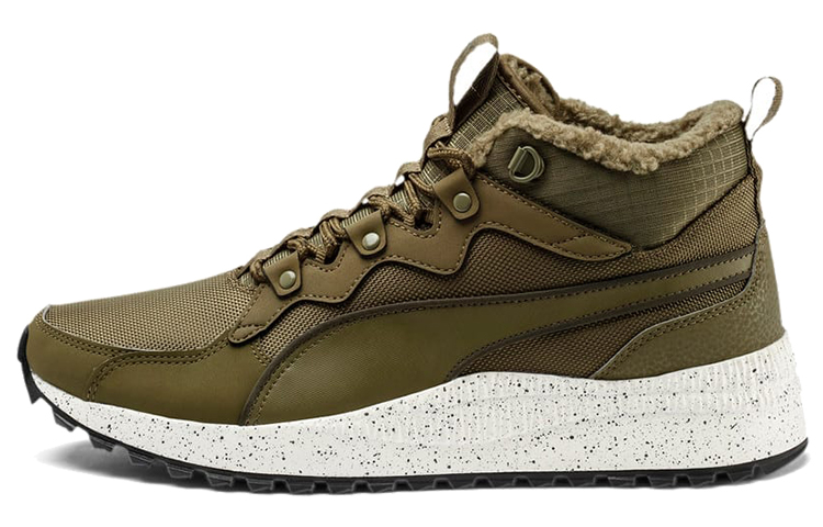 Puma Pacer Next Sb Wtr Mid-Cut Running Shoes Green/White 366936-07