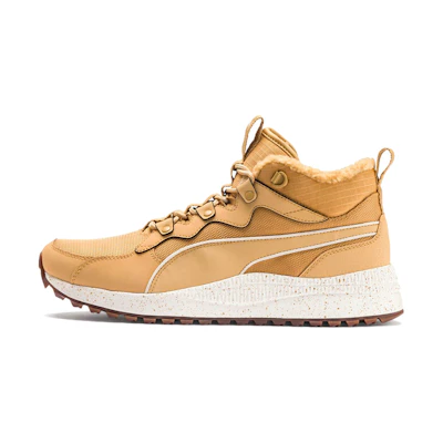 Puma Pacer Next Sb Wtr Mid-Cut Running Shoes Brown/White
