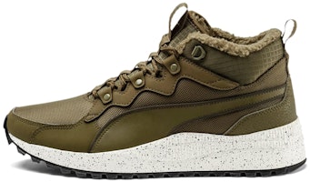 Puma Pacer Next Sb Wtr Mid-Cut Running Shoes Green/White 366936-07 Puma Pacer Next Sb Wtr Mid-Cut Running Shoes Green/White 366936-07