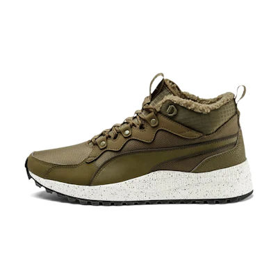 Puma Pacer Next Sb Wtr Mid-Cut Running Shoes Green/White