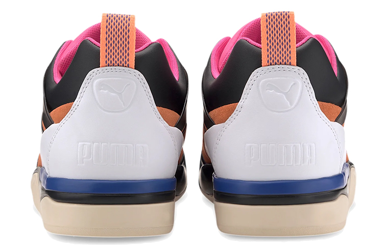Shop Puma Palace Guard Kulit 'Hitam Merah Jambu' 372890-02
