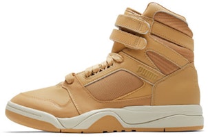 Puma PALACE GUARD MID COURTSIDE 'Brown White' 370069-02 Puma PALACE GUARD MID COURTSIDE 'Brown White' 370069-02