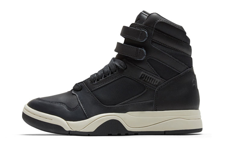 Puma PALACE GUARD MID COURTSIDE 'Black White' 370069-01