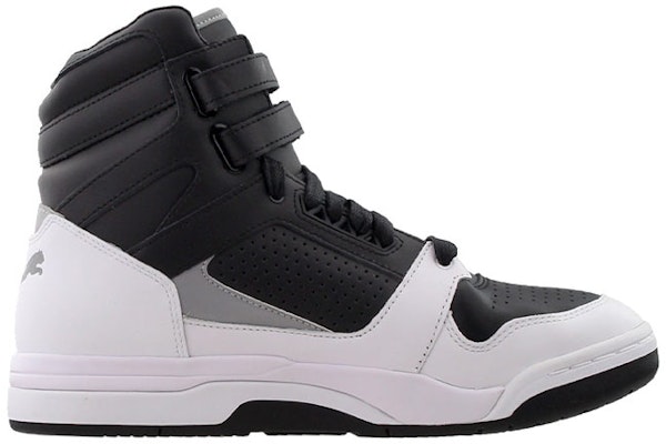 Puma Palace Guard Mid Moto-X 'Black Silver' 370594-01 Order Puma Palace Guard Mid Moto-X 'Black Silver' 370594-01