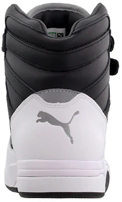 PUMA Palace Guard 中筒復古籃球鞋 男款 黑白 Shop PUMA Palace Guard 中筒復古籃球鞋 男款 黑白