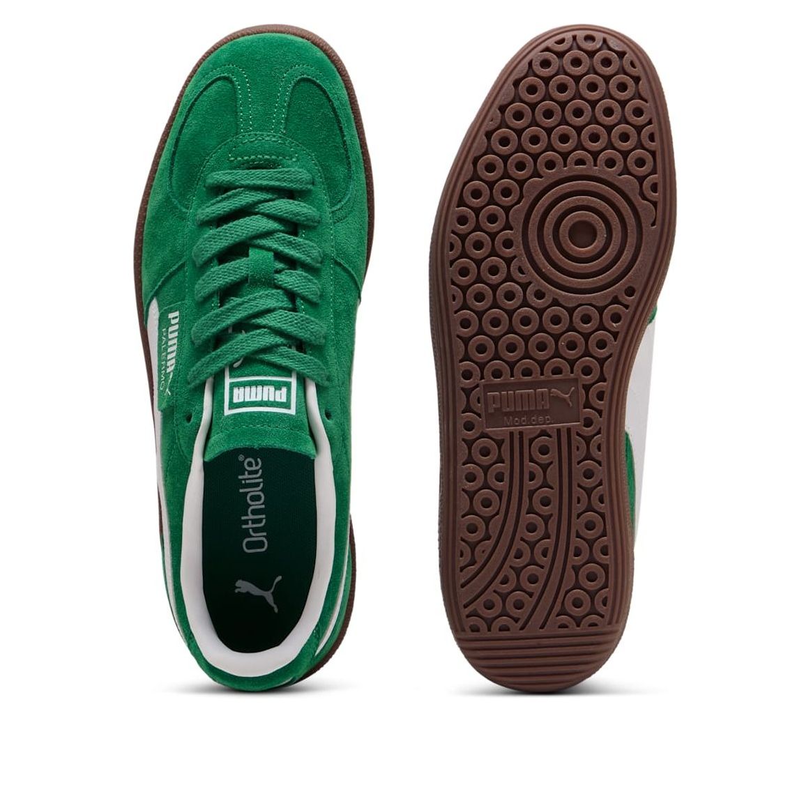 Shop Puma Palermo 復刻版 ''Archive Green'' 綠色運動鞋 396463-63