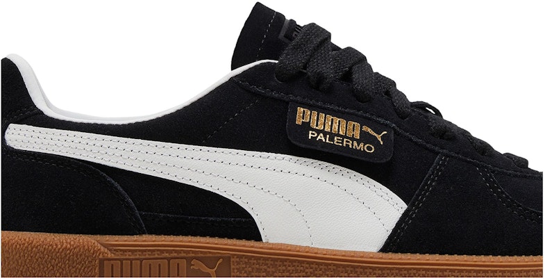 Puma Palermo 'Black White Gum' 396463-10 Order Puma Palermo 'Black White Gum' 396463-10