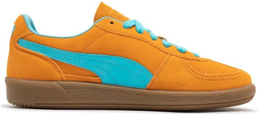Puma Palermo 'Dark Cheddar Bright Aqua' 396463-13 Order Puma Palermo 'Dark Cheddar Bright Aqua' 396463-13