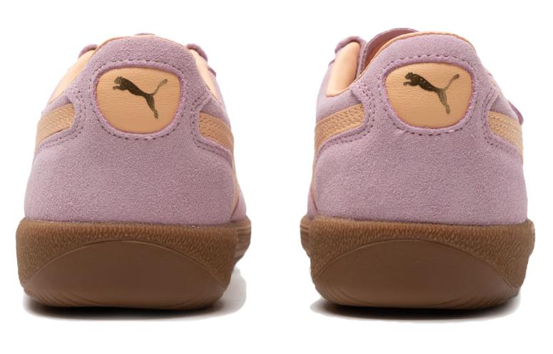Shop PUMA Palermo 舒適百搭 防滑耐磨 低幫 板鞋 男女同款 粉色