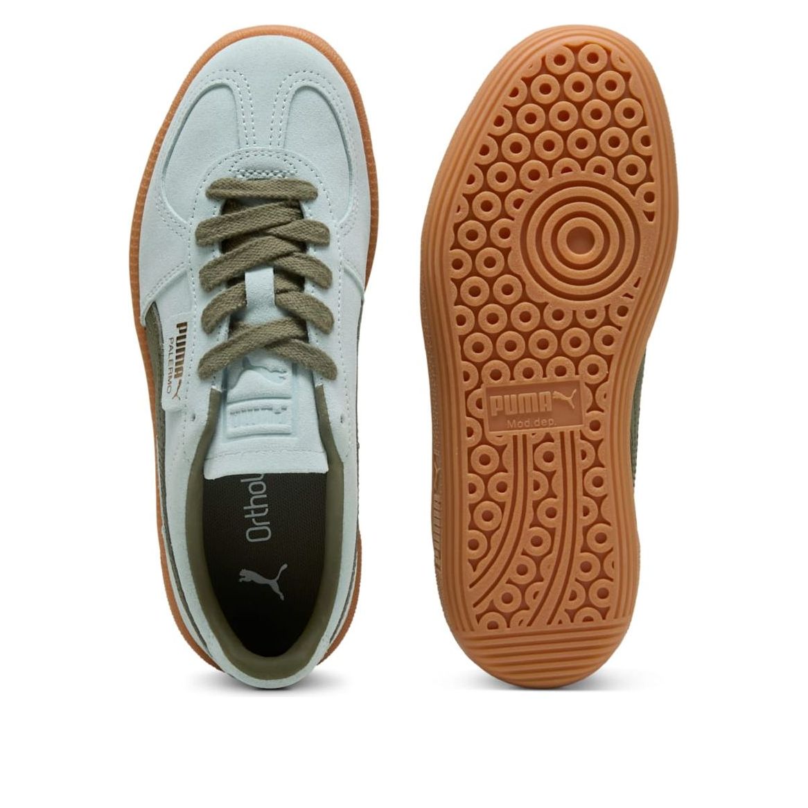 Shop Puma Palermo 'Biru Damai Hijau Loden'. 396463-51