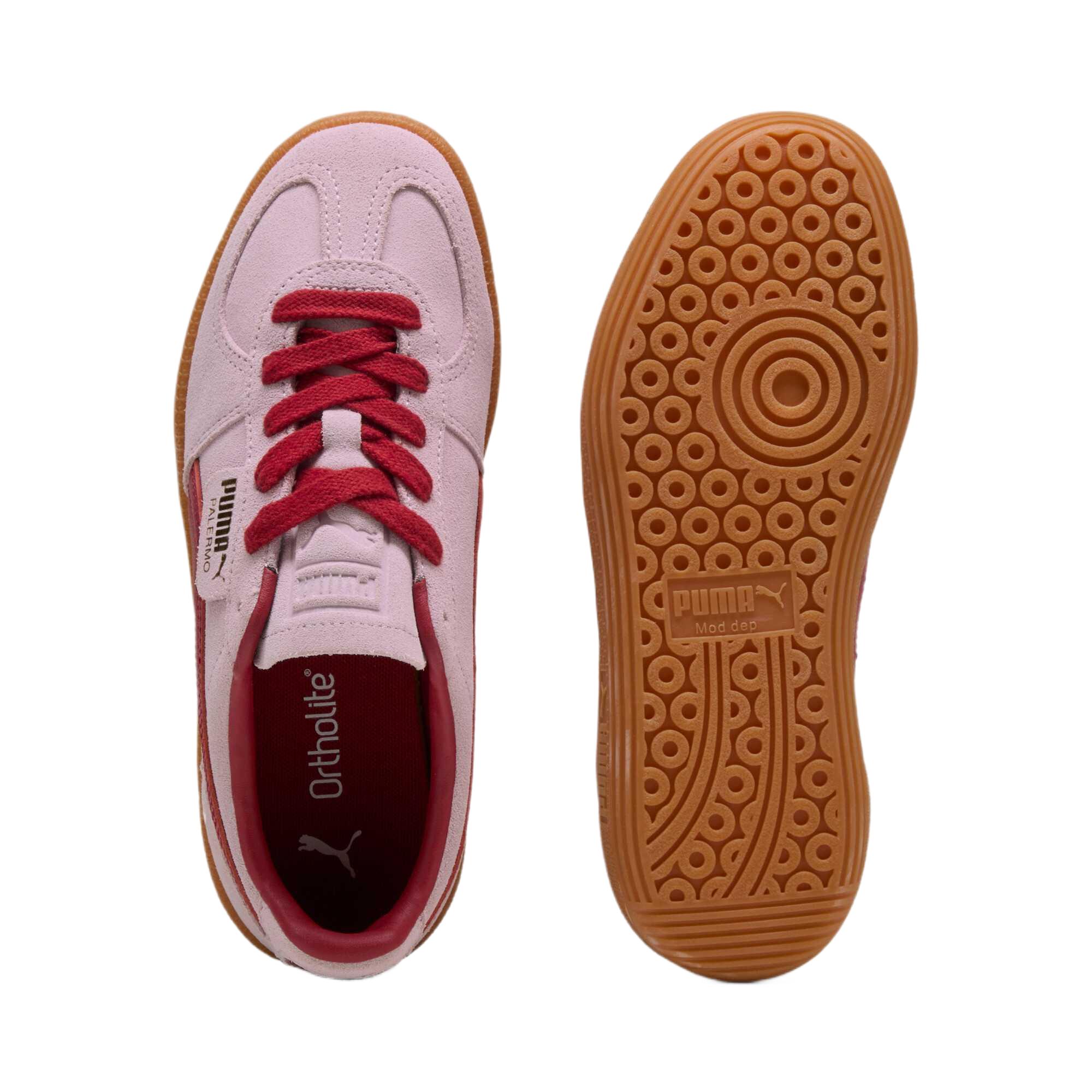 Shop Puma Palermo 'Rose Mauve Dark Crimson' 396463-50
