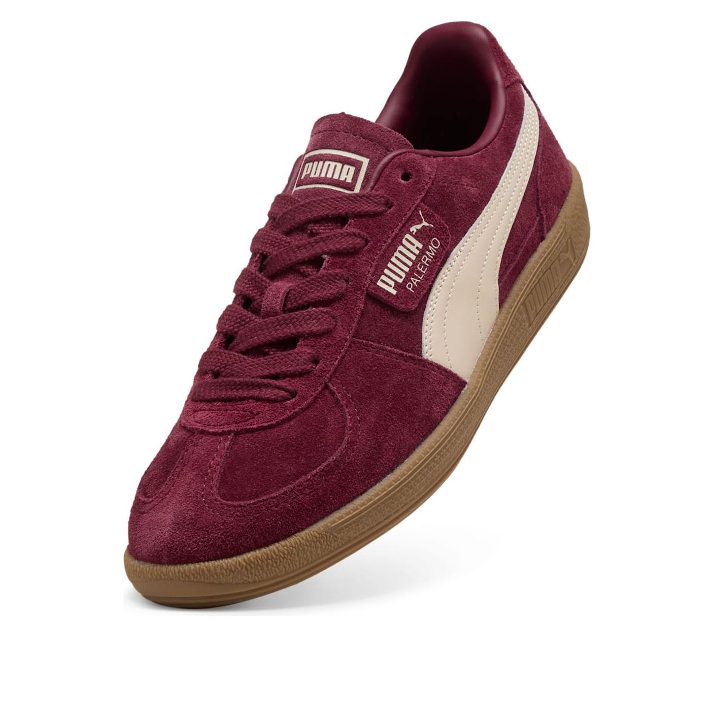 Details for Puma Palermo 'Ruby Shimmer/Alpine Snow' 396463-65