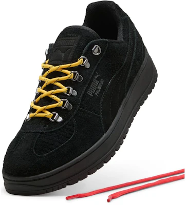 Puma Palermo Alpino Peludo Negro Amarillo Sizzle 403699-01 Shop Puma Palermo Alpino Peludo Negro Amarillo Sizzle 403699-01